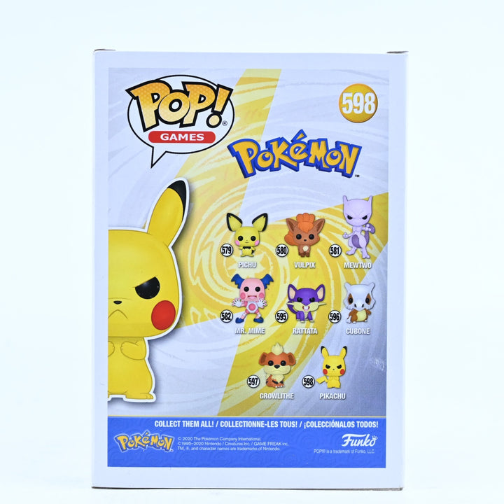 SIGNED BY VERONICA TAYLOR! Pikachu - Pokemon - Funko Pop Games #598