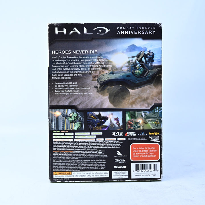 Halo: Combat Evolved Anniversary - Xbox 360 Game + Manual - PAL - MINT DISC!