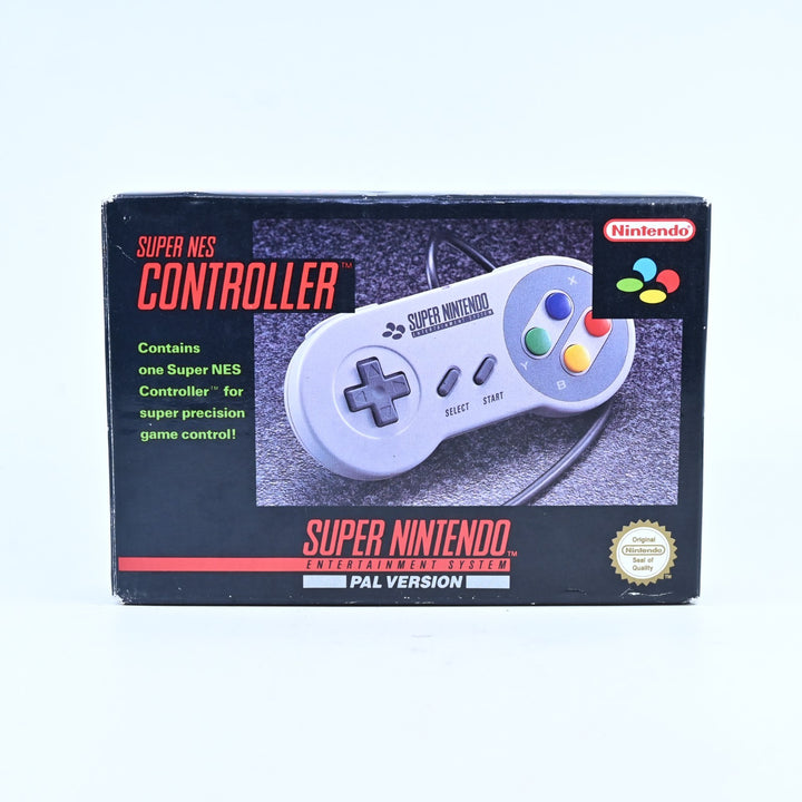Official Super Nintendo SNES Boxed Controller - Super Nintendo / SNES Accessory