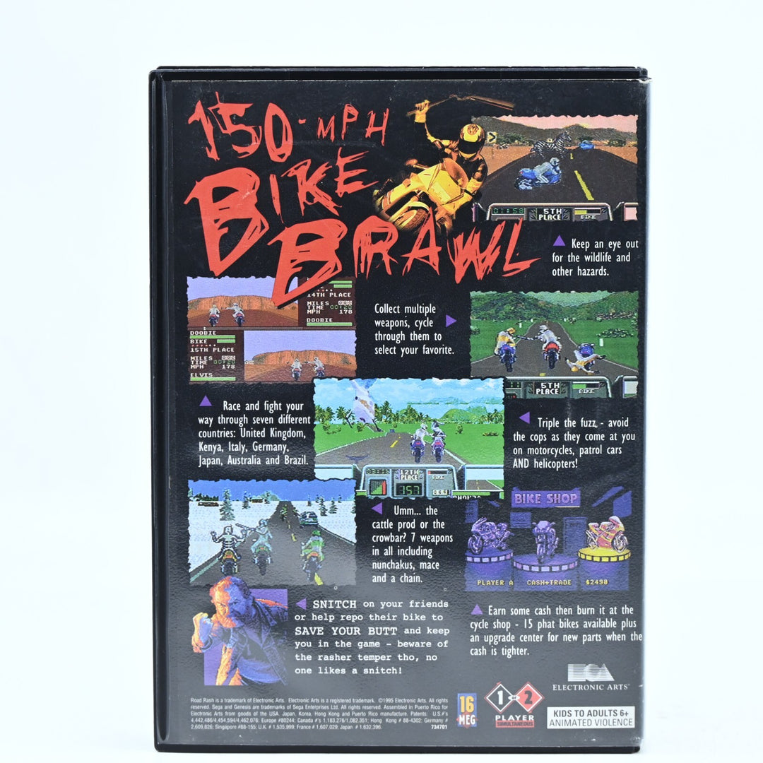 Road Rash 3 - Sega Genesis / Mega Drive Game - PAL - FREE POST!