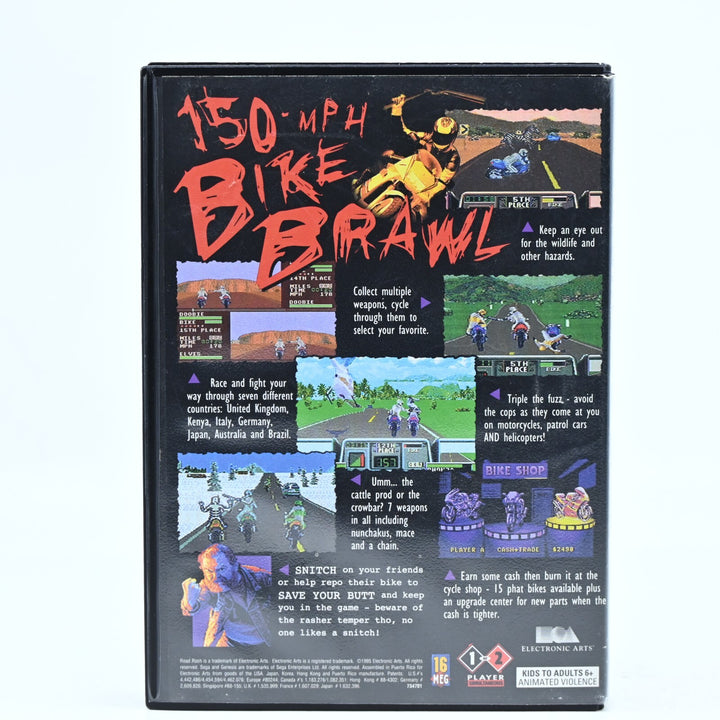 Road Rash 3 - Sega Genesis / Mega Drive Game - PAL - FREE POST!