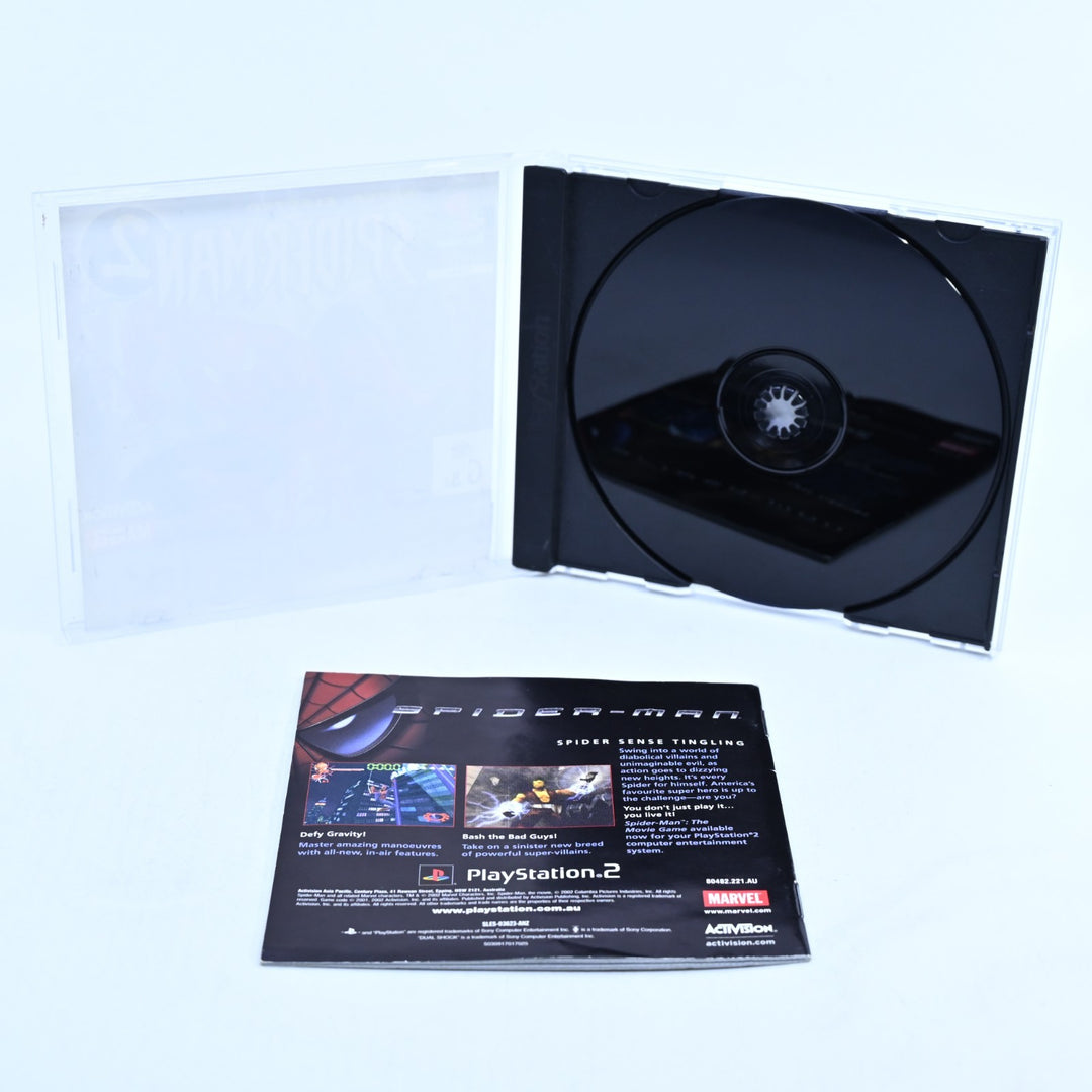Spider-Man 2 Enter: Electro - Sony Playstation 1 / PS1 Game + Manual - PAL
