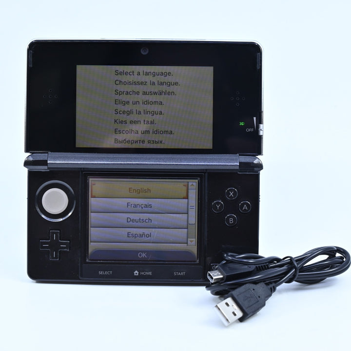 Black Nintendo 3DS Console - CTR-001 - PAL + SD Card! - FREE POST!