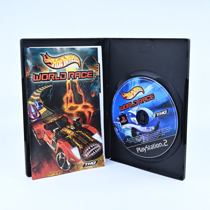 Hot Wheels: World Race - Sony Playstation 2 / PS2 Game + Manual - PAL