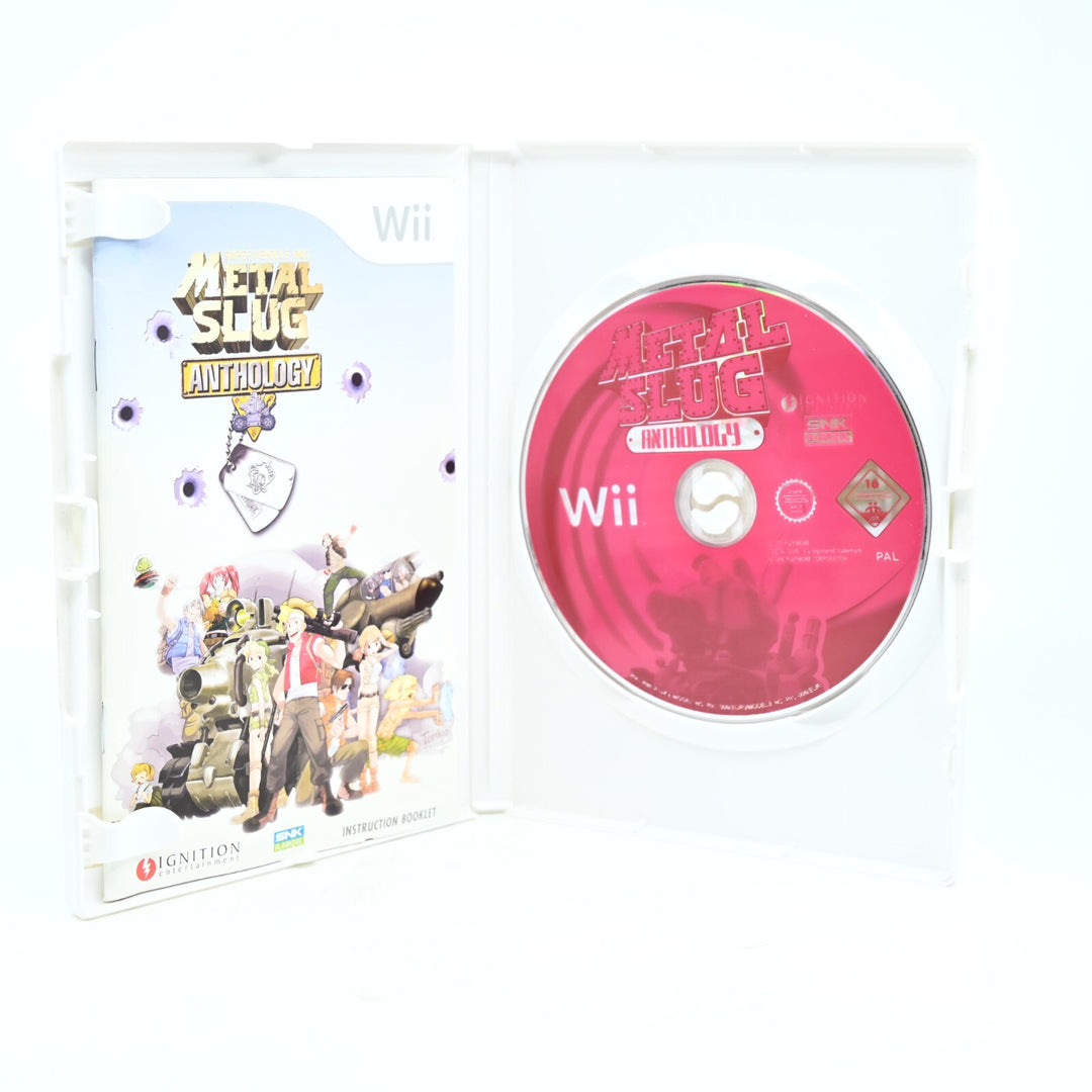 Metal Slug Anthology - Nintendo Wii Game + Manual - PAL - MINT DISC!