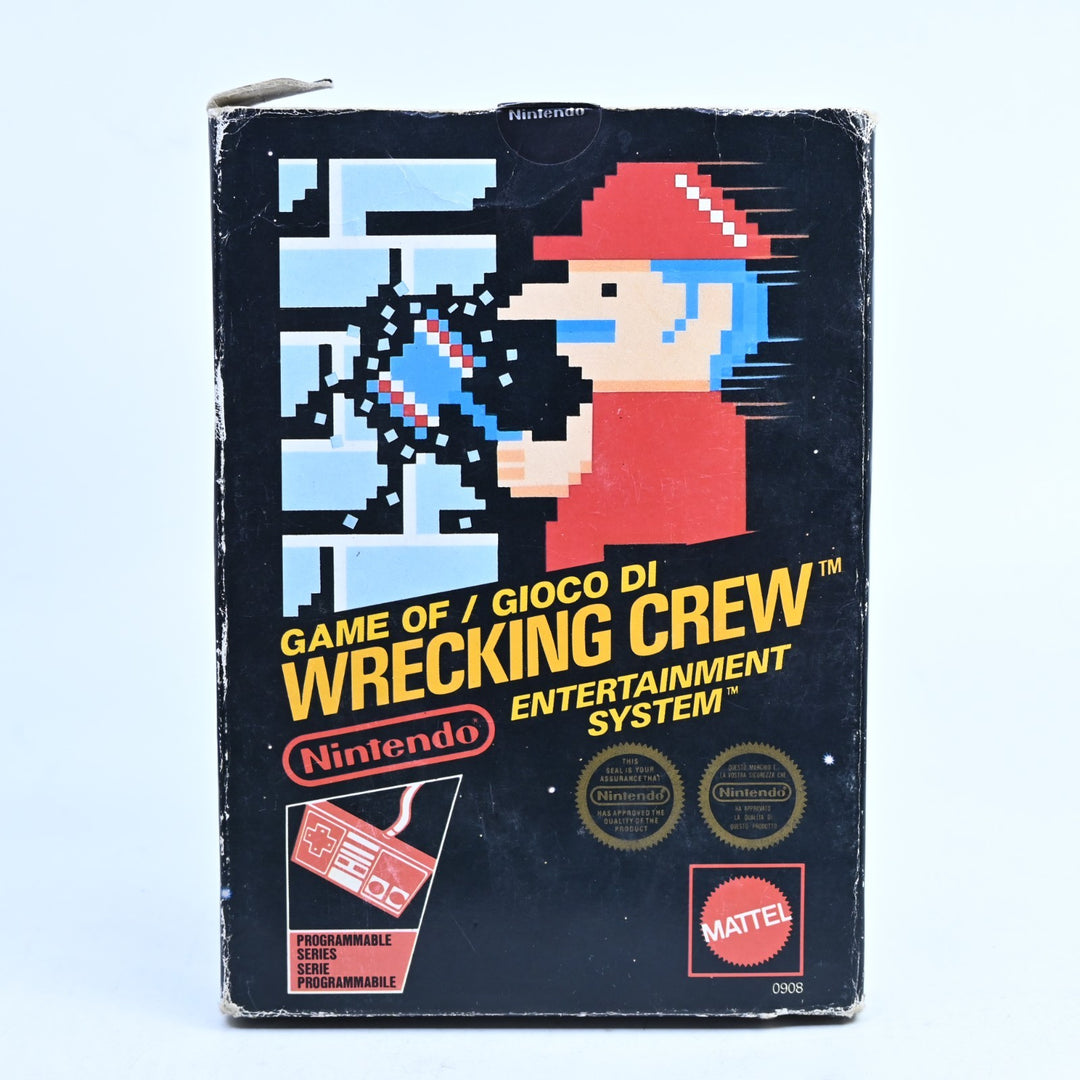 Wrecking Crew - 5 Screw - NES Boxed Game - No Manual - PAL - FREE POST!
