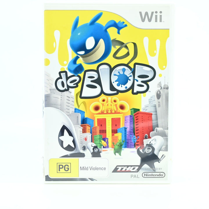 De Blob - Nintendo Wii Game + No Manual - PAL - FREE POST!