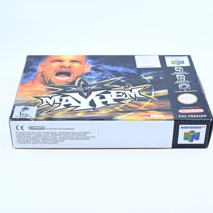 WCW Mayhem - N64 / Nintendo 64 Boxed Game - No Manual - PAL - FREE POST!