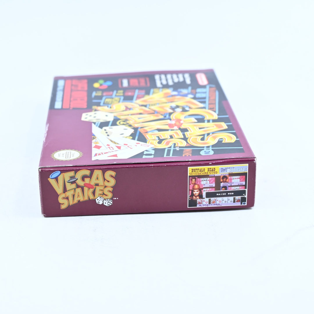 Vegas Stakes - Super Nintendo / SNES Boxed Game - PAL - FREE POST!