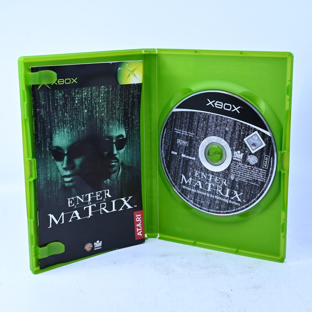 Enter the Matrix - Original Xbox Game + Manual - PAL - MINT DISC!