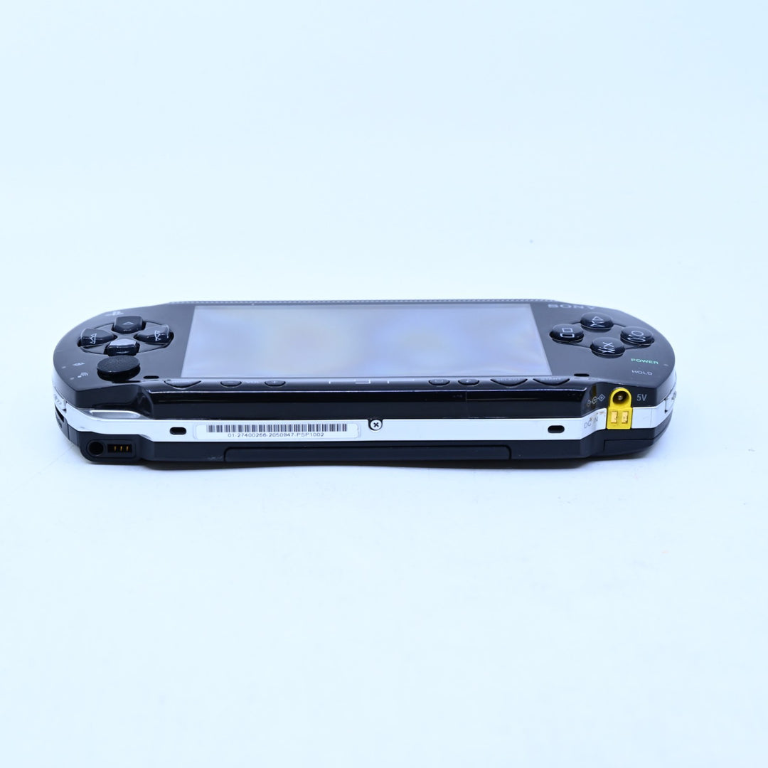 Black - Sony PSP Console - PSP-1002 - PSP-1000 - NEW BATTERY! - FREE POST!