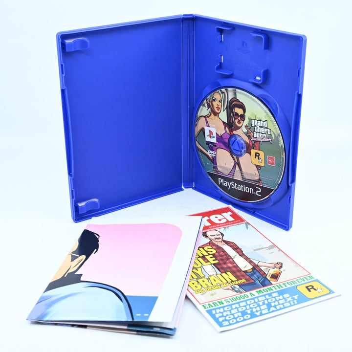 Grand Theft Auto: Vice City Stories - Sony Playstation 2 / PS2 Game + Map