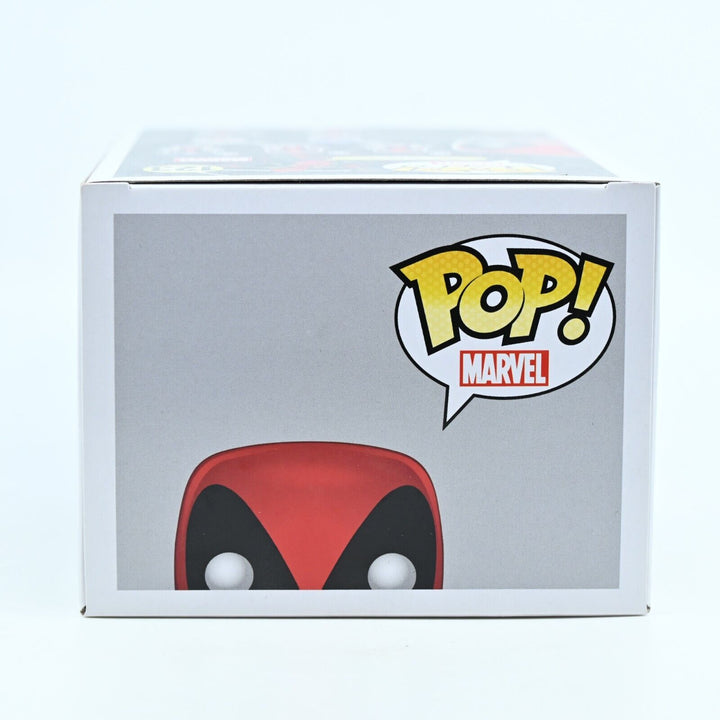 Deadpool (Leaping) - Marvel Collector Corps POP Vinyl Bobble-head #123 -