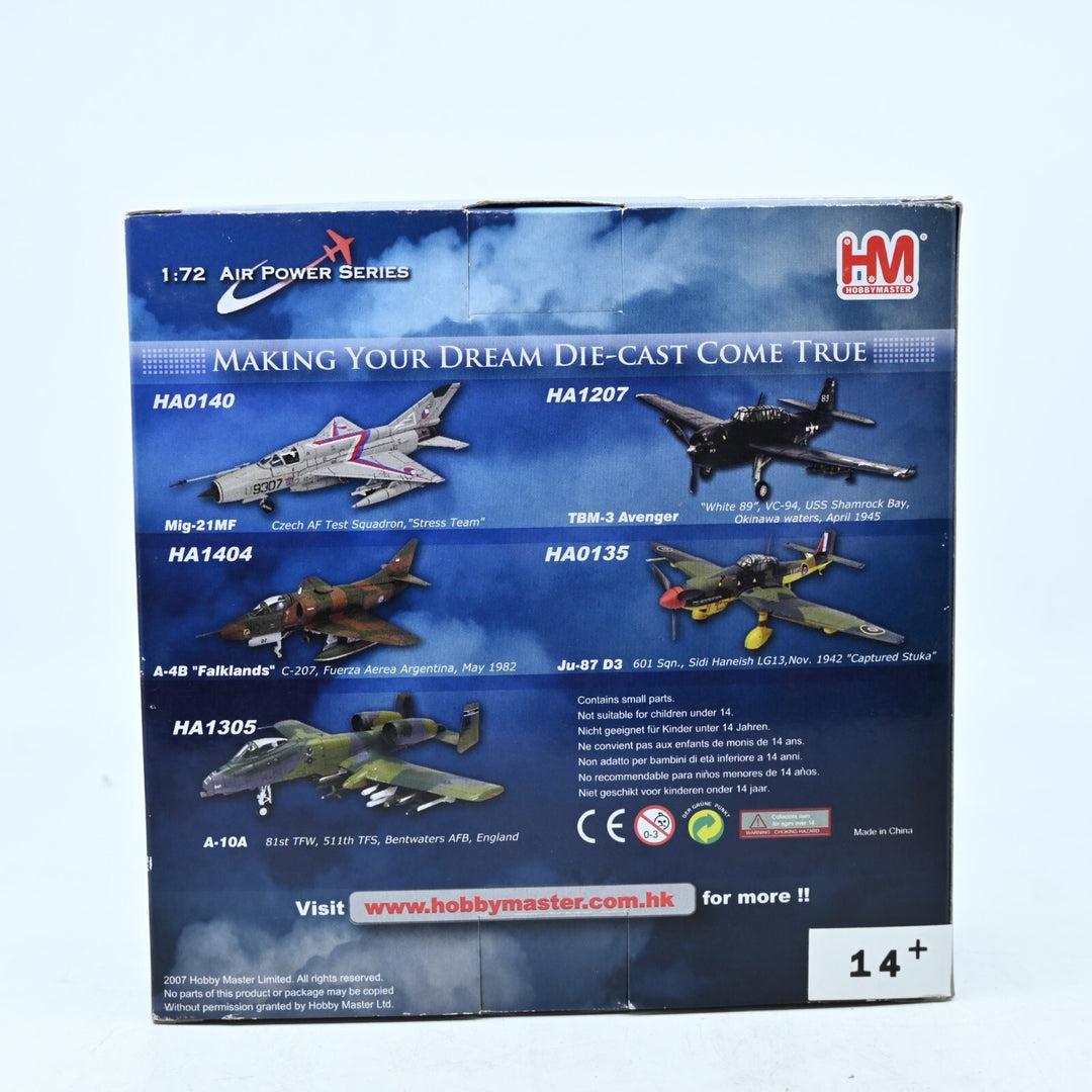 Hobby Master 1:72 P-39N Aircobra co 9 Gv. IAD 1944 HA1701 - Die Cast Plane