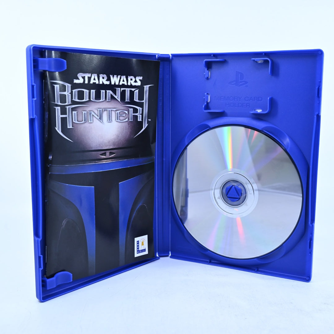 Star Wars Bounty Hunter - Sony Playstation 2 / PS2 Game + Manual - PAL