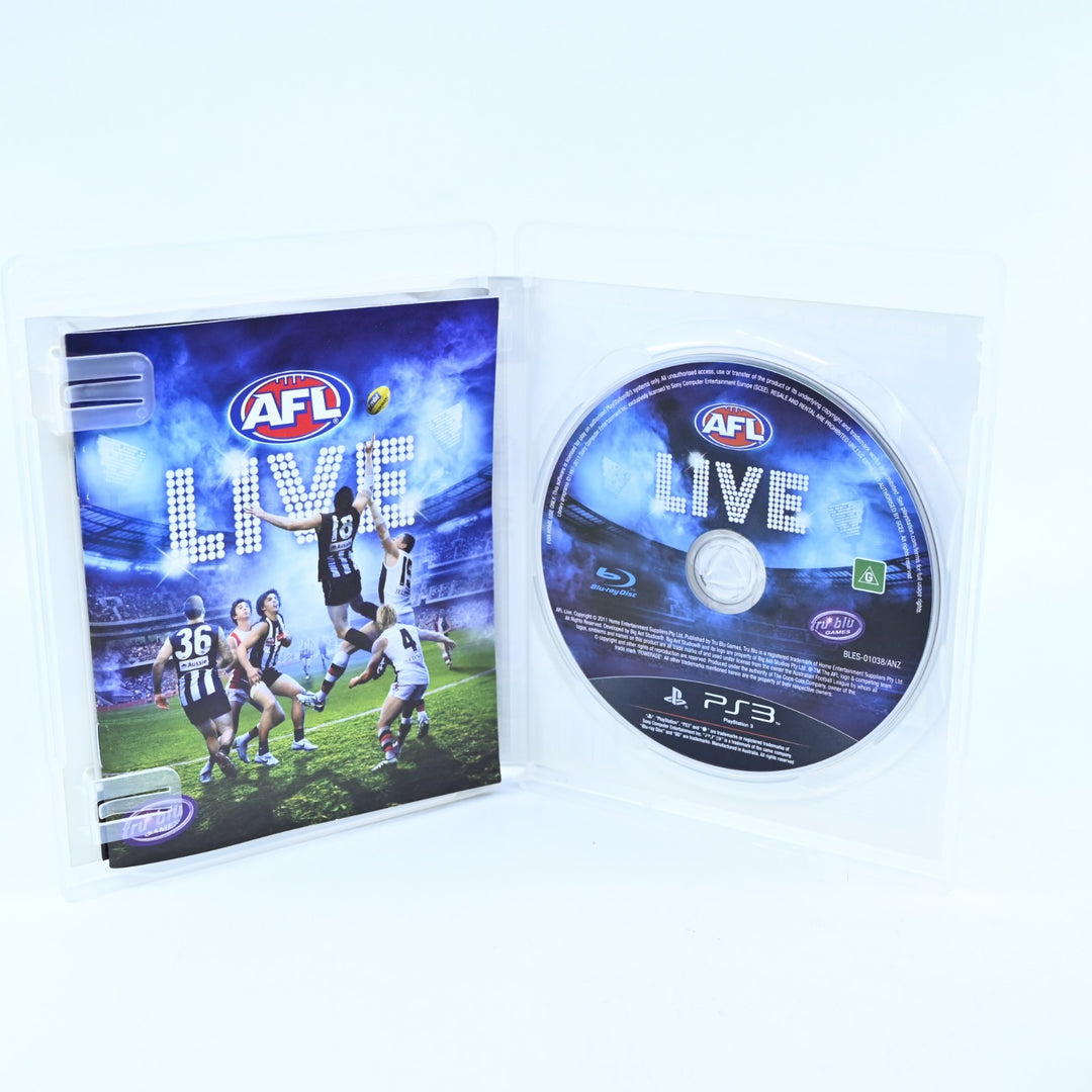 AFL Live: Game Of The Year Edition - Sony Playstation 3 / PS3 Game - MINT DISC!