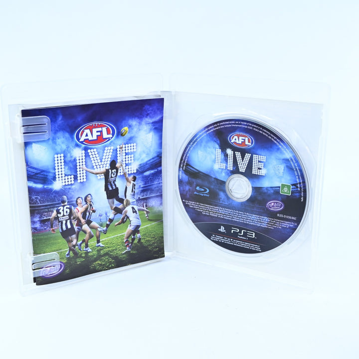 AFL Live: Game Of The Year Edition - Sony Playstation 3 / PS3 Game - MINT DISC!