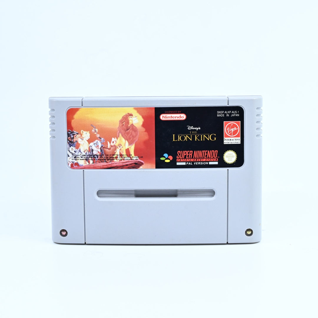 The Lion King - Super Nintendo / SNES Boxed Game - PAL - FREE POST!
