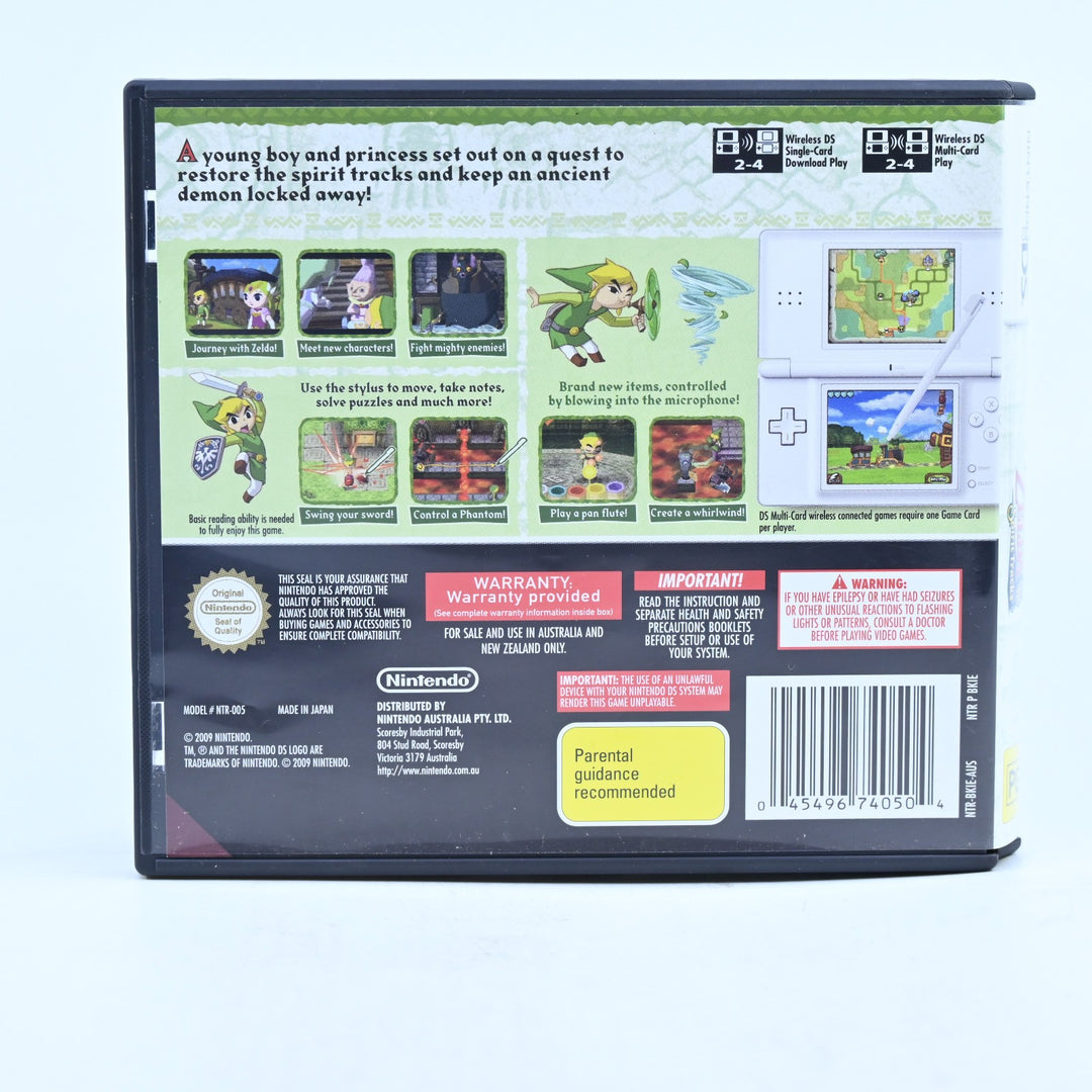 The Legend of Zelda: Spirit Tracks - Nintendo DS Game - PAL + Manual - FREE POST