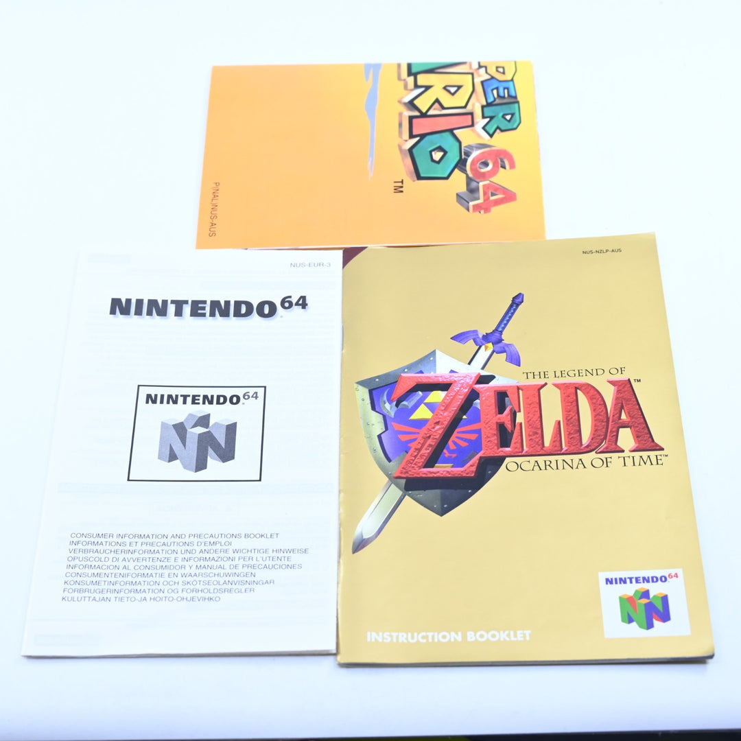 The Legend of Zelda: Ocarina of Time - N64 / Nintendo 64 Boxed Game - PAL