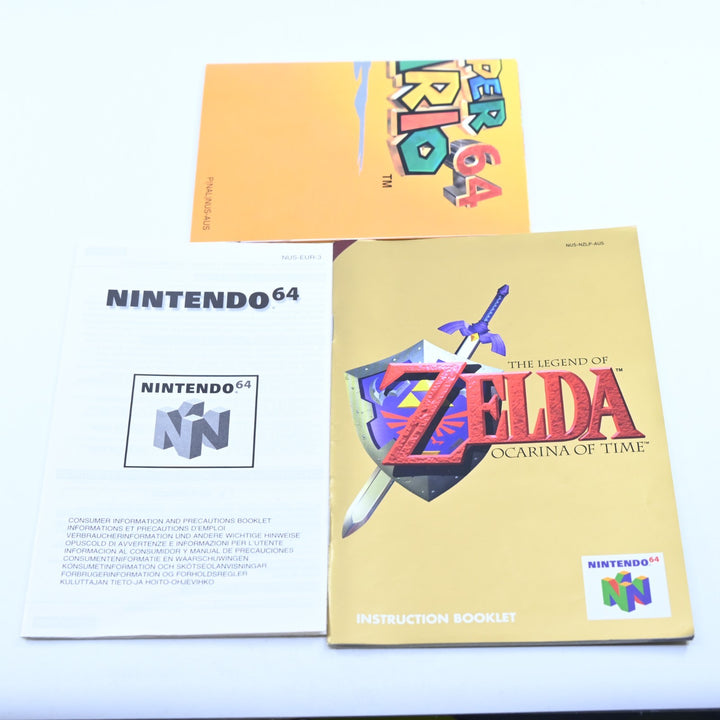 The Legend of Zelda: Ocarina of Time - N64 / Nintendo 64 Boxed Game - PAL