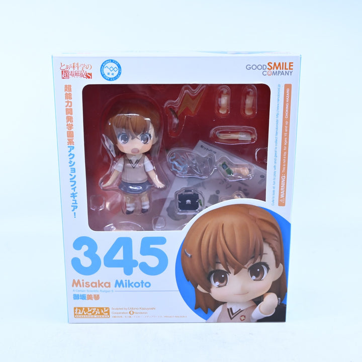Misaka Mikoto A Certain Scientific Railgun Nendoroid 345 Good Smile Anime Figure