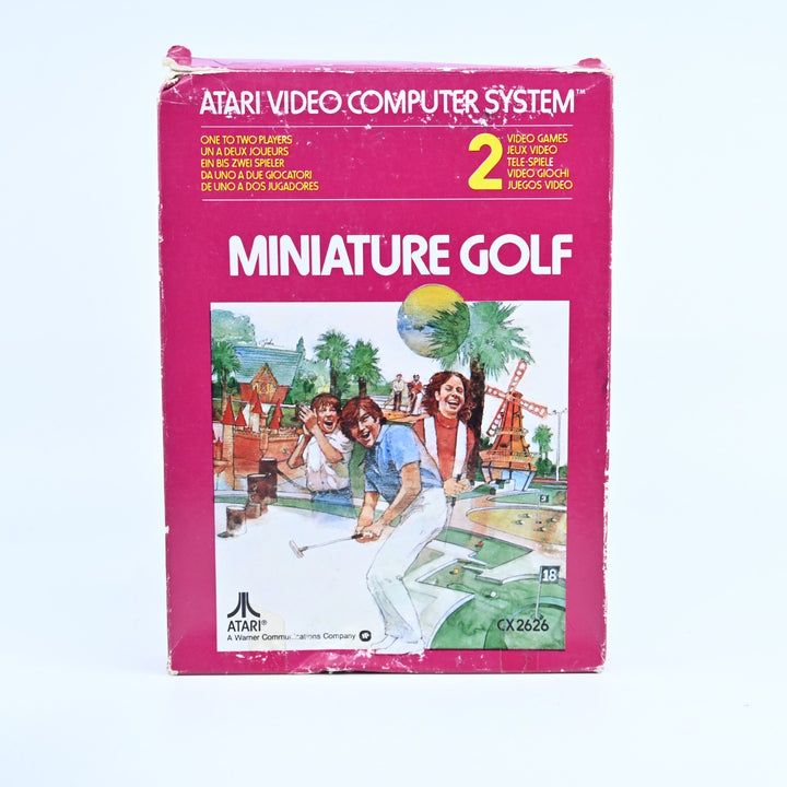 Miniature Golf - Atari 2600 Boxed Game - PAL - FREE POST!