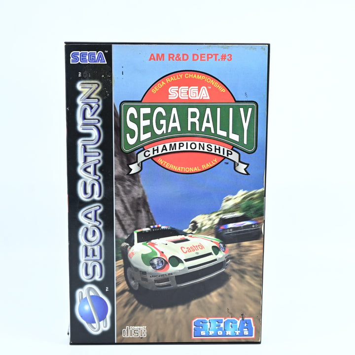 Sega Rally Championship - Sega Saturn Game + Manual - PAL - MINT DISC!