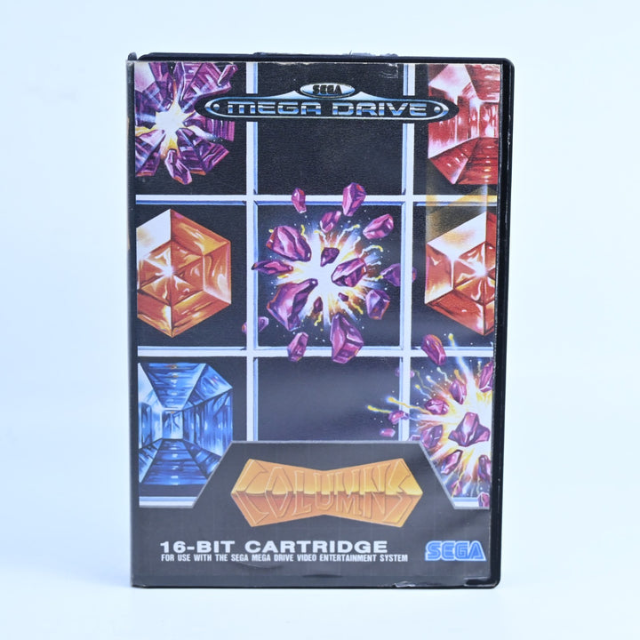 Columns - Sega Mega Drive Game + Manual - PAL - FREE POST!