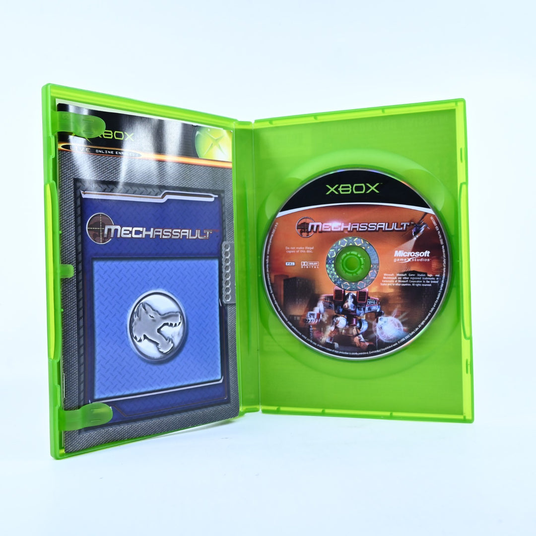 MechAssault - Original Xbox Game + Manual - PAL - MINT DISC!