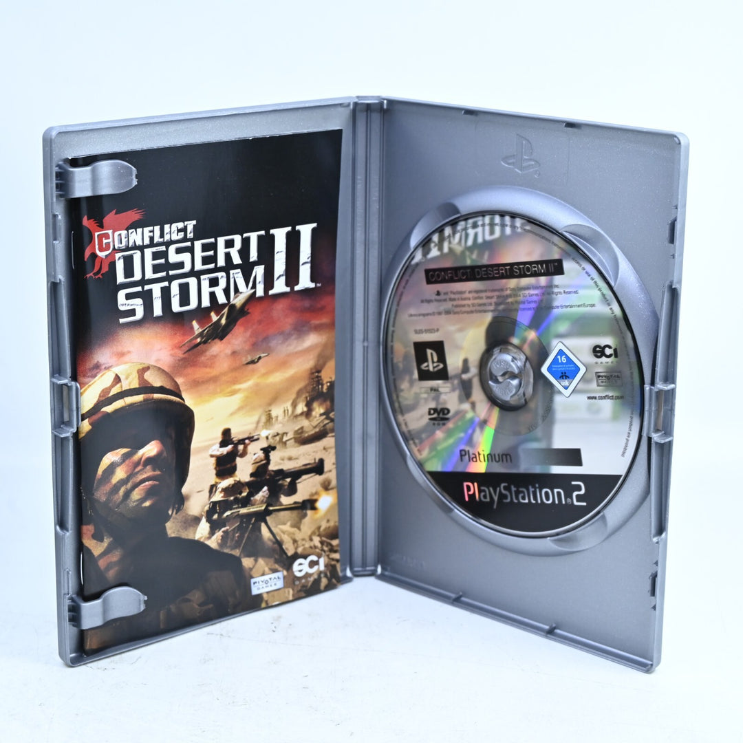 Conflict: Desert Storm II - Sony Playstation 2 / PS2 Game + Manual - PAL -