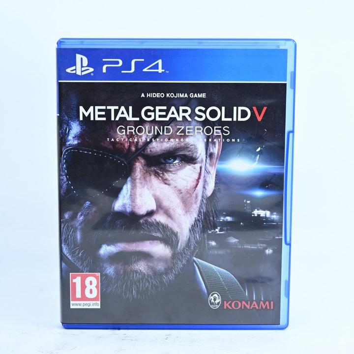 Metal Gear Solid V Ground Zeroes - Sony Playstation 4 / PS4 Game - FREE POST!