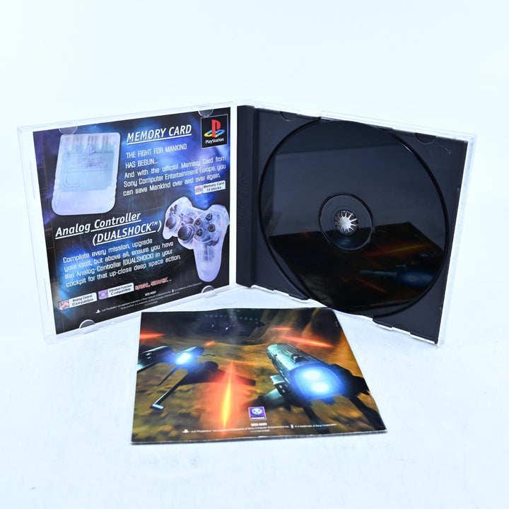 Colony Wars - Red Sun - Sony Playstation 1 / PS1 Game + Manual - PAL