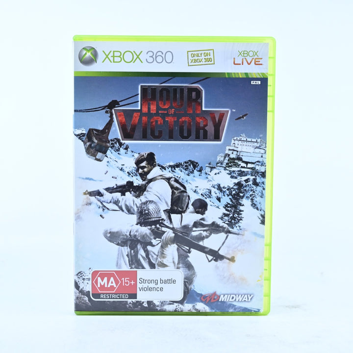Hour Of Victory - Xbox 360 Game + Manual - PAL - MINT DISC!