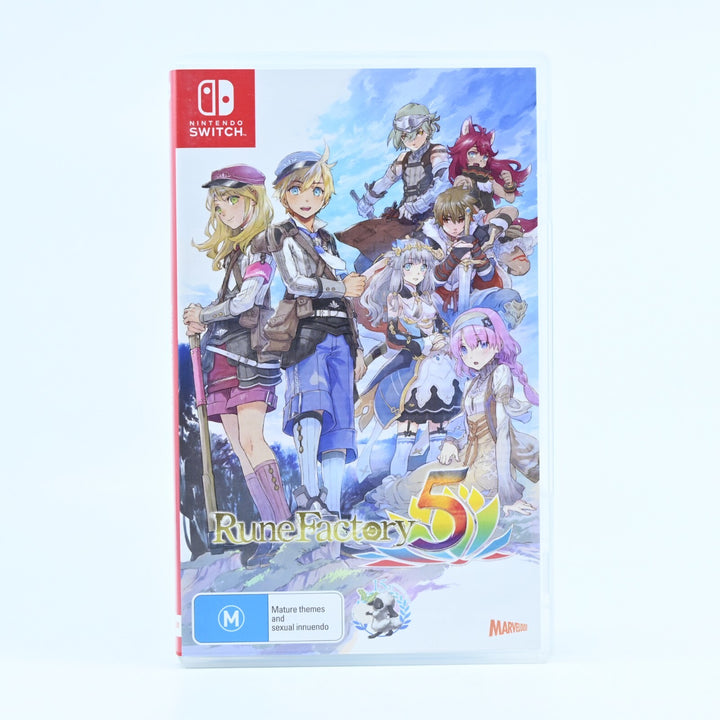 Rune Factory 5 - Nintendo Switch Game - FREE POST!