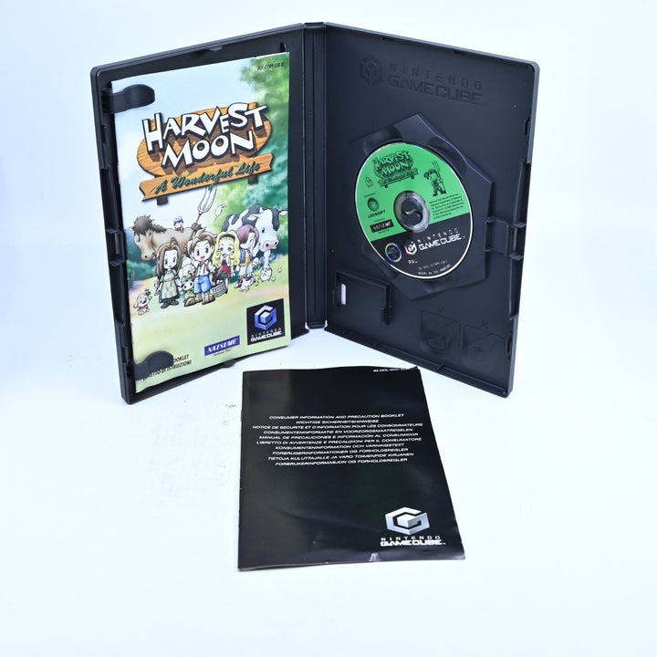 Harvest Moon: A Wonderful Life - Nintendo Gamecube Game + Manual - FREE POST
