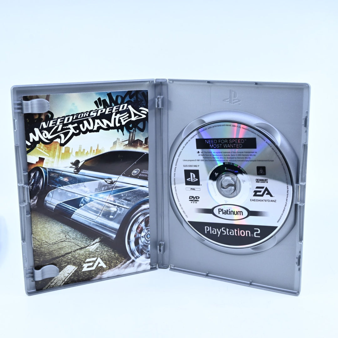 Need for Speed: Most Wanted - Sony Playstation 2 / PS2 Game + Manual - PAL