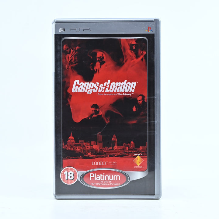 Gangs of London - Sony PSP Game + Manual - FREE POST!