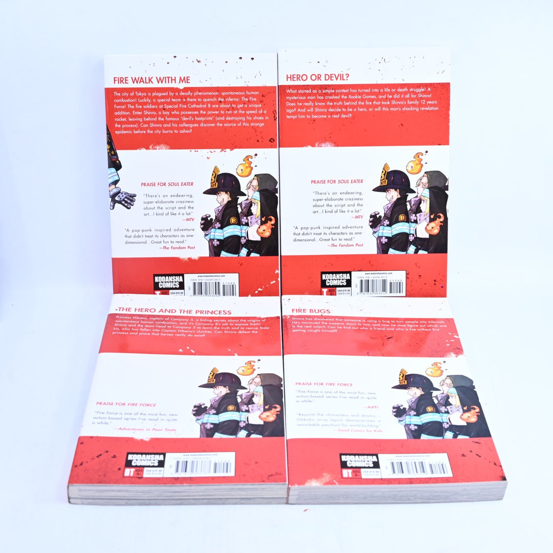 Fire Force - Volumes 1-9 - Atsushi Ohkubo - Kodansha Comics - Manga