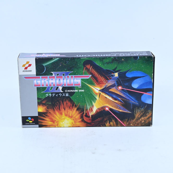 Gradius III 3 - SNES Game / Super Famicom Game - NTSC-J