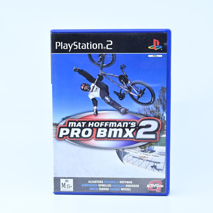 Mat Hoffman's Pro BMX 2  - Sony Playstation 2 / PS2 Game + Manual - PAL