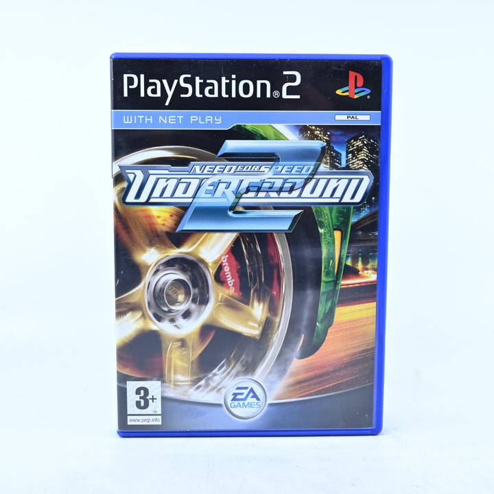 Need for Speed Underground 2 - Sony Playstation 2 / PS2 Game + Manual - PAL