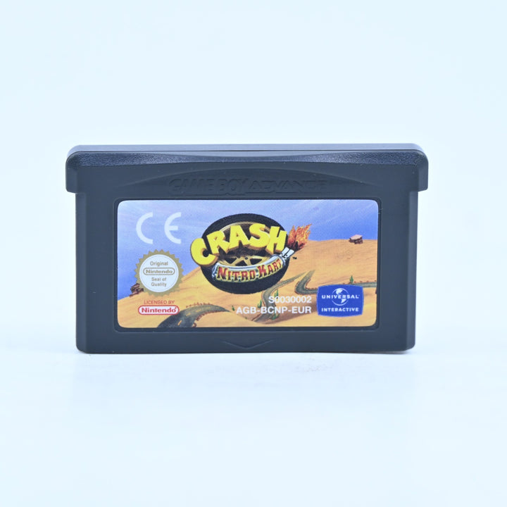 Crash Nitro Kart - Nintendo Gameboy Advance / GBA Boxed Game - PAL - FREE POST!
