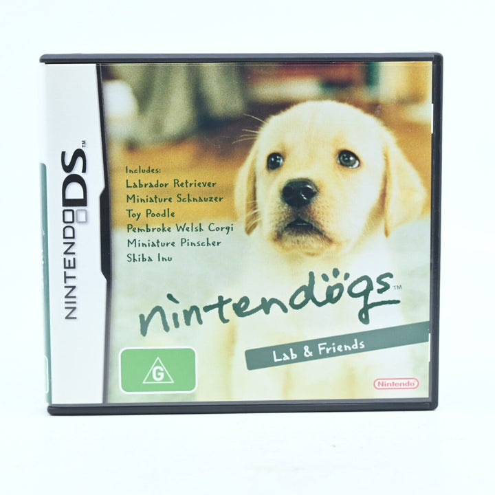 Nintendogs: Lab & Friends - Nintendo DS Game + Manual - PAL - FREE POST!