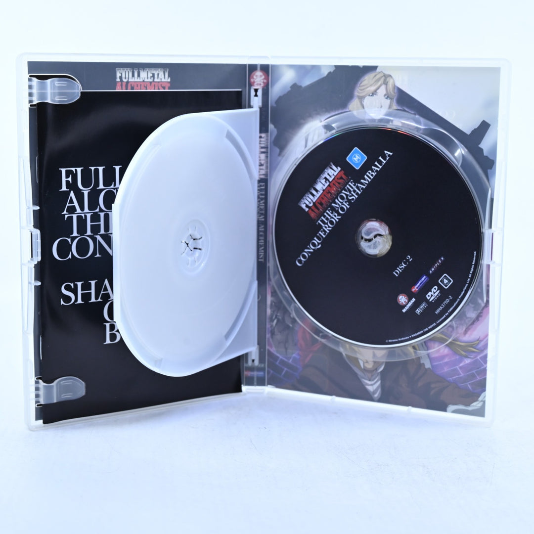 Fullmetal Alchemist: The Movie - Conqueror Of Shamballa - Region 4 - Anime DVD