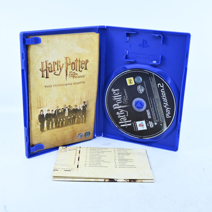 Harry Potter and the Order of the Phoenix - PS2 Game + Manual - PAL - MINT DISC!