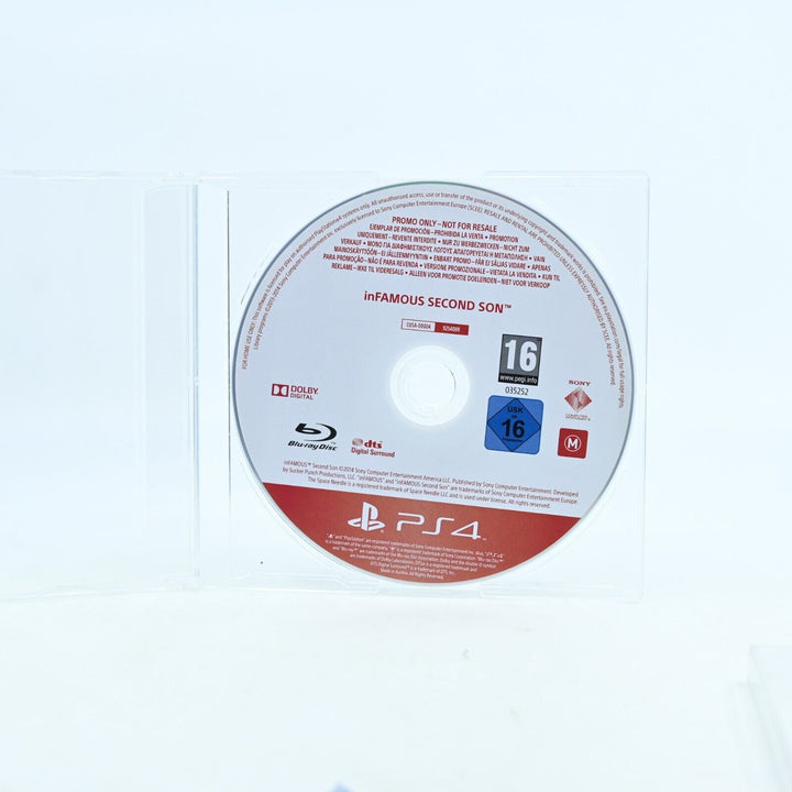 inFamous: Second Son - Promo Disc - Sony PS4 Game