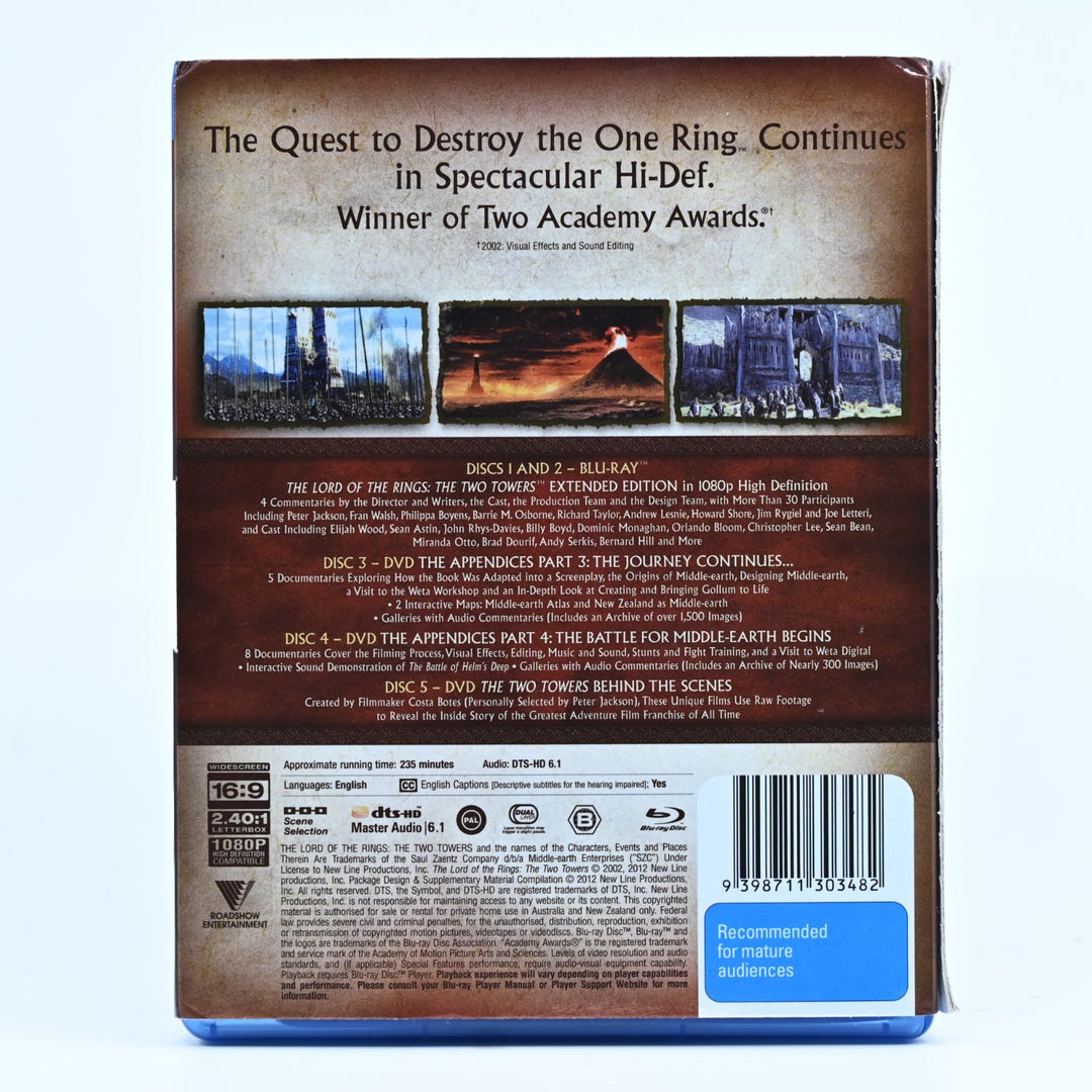 The Lord of the Rings: The Two Towers - Extended Edition - DVD / Blu-ray