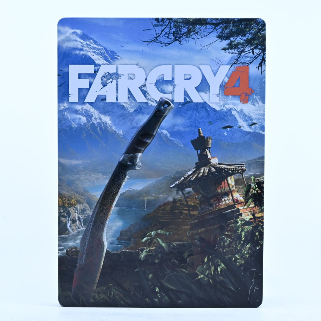 Far Cry 4 - Steelbook Edition - Xbox 360 Game + Manual - PAL - MINT DISC!