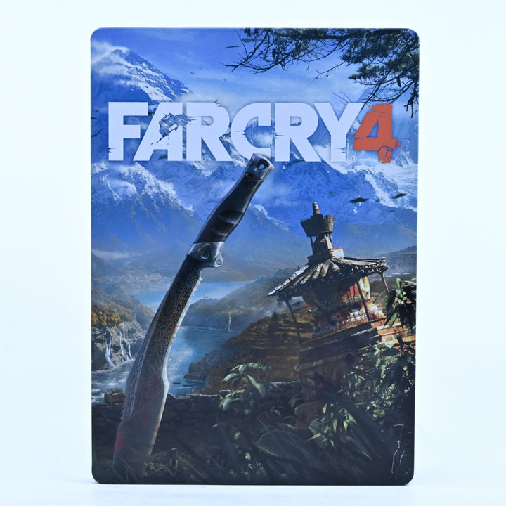 Far Cry 4 - Steelbook Edition - Xbox 360 Game + Manual - PAL - MINT DISC!